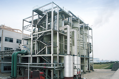 Forced circulation evaporation/crystallization system